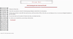 Desktop Screenshot of hiram.net