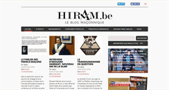 Desktop Screenshot of hiram.be