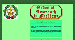 Desktop Screenshot of amaranth.hiram.net